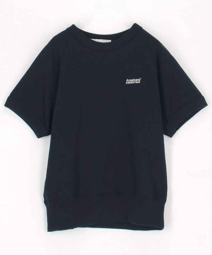 ワンポイントロゴ刺繍 ショートスリーブ ラグランスウェット / BRF-800A/3