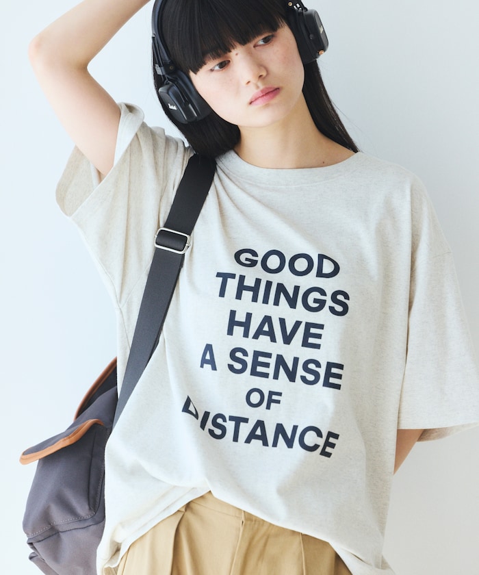 ビッグシルエット コンセプト ロゴプリント Tシャツ / CONCEPT LOGO PRINT TEE