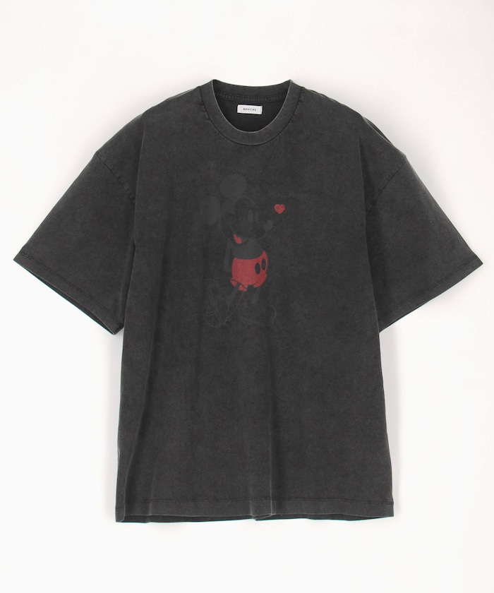×Mickey Mouse Vintage print T /  DIS-0501 /ミッキーマウス ヴィンテージT