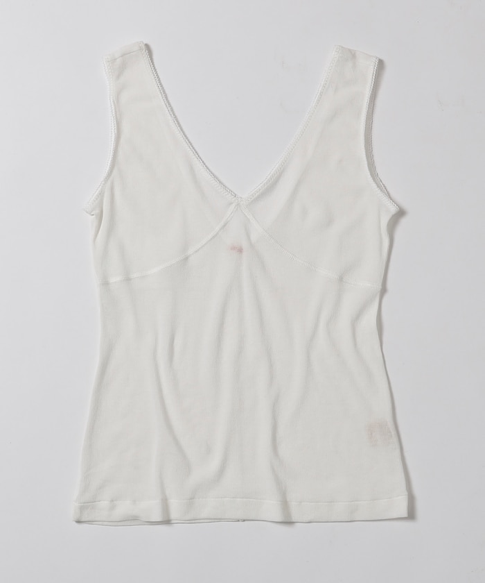 Cotton rib tank top / N26SS-C05