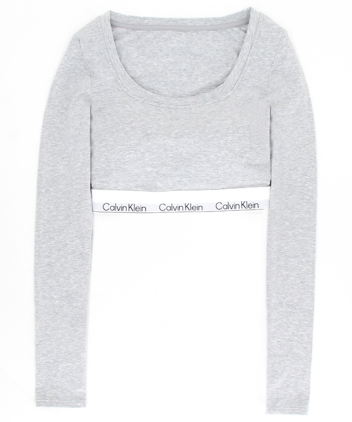 Icon Cotton Modal ロングスリーブアウトプッシュブラレット / QF8604AD