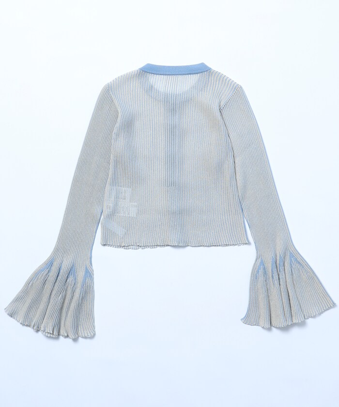 CFCL/HYPHA LUCENT BELL SLEEVE CARDIGAN / CF008KE014 / ベル  