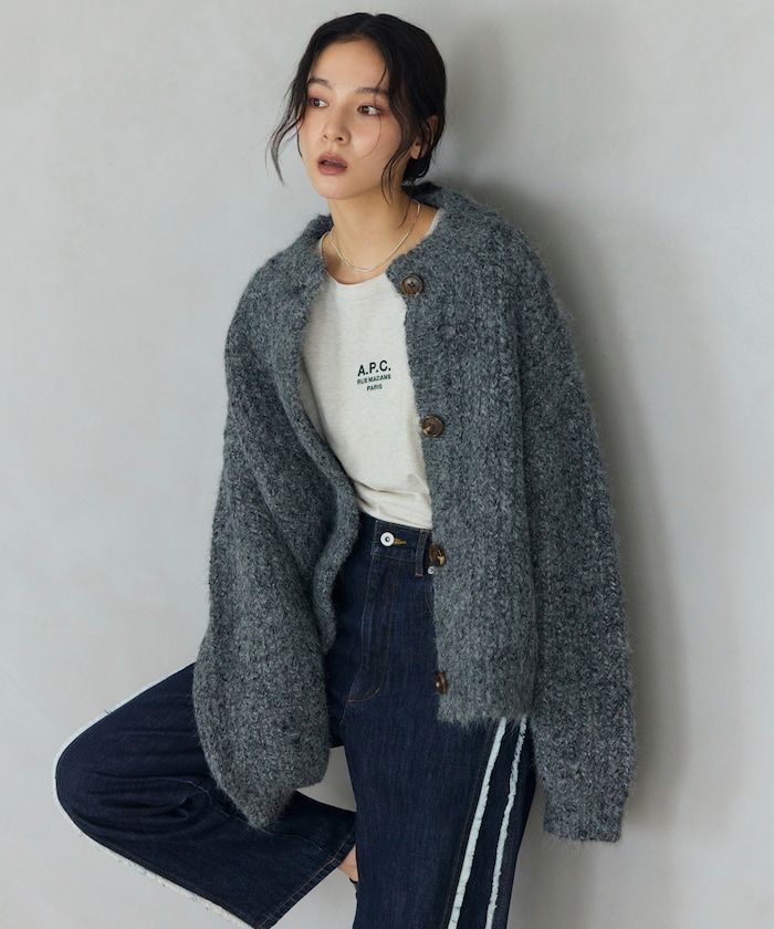 ビッグニットカーディガン 【限定展開】