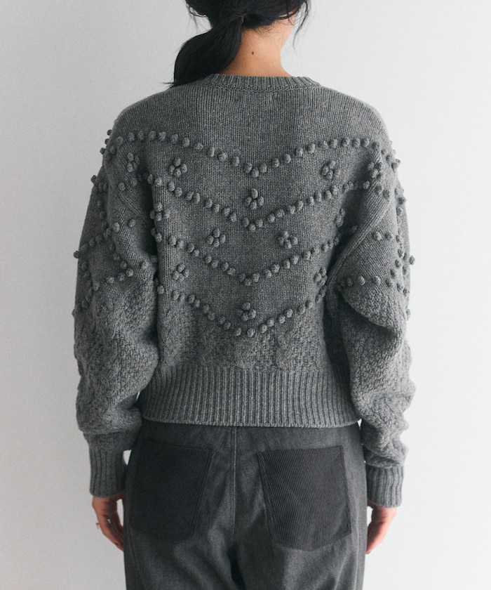 NOHRA/カラー別注 Popcorn knit cardigan 【限定展開】｜Daytona Park