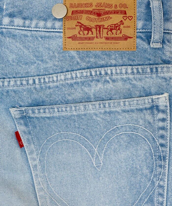 BASICKS/Barrel Denim / S3.5-0605 / バレルレッグデニム / ワイド 
