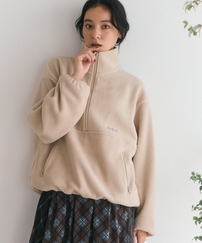Americana × Firsthand 別注 ハーフジップフリース プルオーバー 【限定展開】