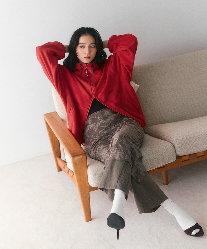 Americana × Firsthand 別注 ジップフリースパーカー 【限定展開】