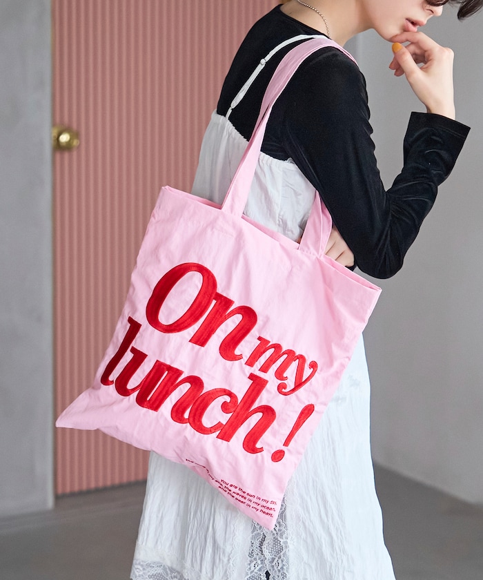 Embroidered Message Tote【限定展開】