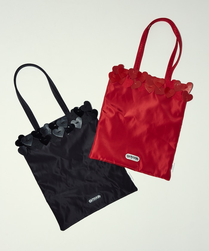【10月8日12:00発売】x BASICKS HEART TOTE BAG