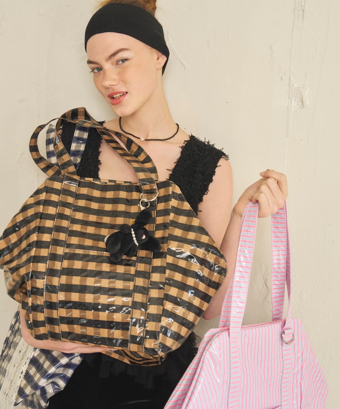 ラミネート加工 ビッグトートバッグ