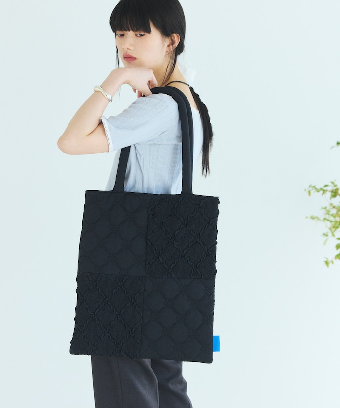 フラワーキルト パッチワーク トートバッグ