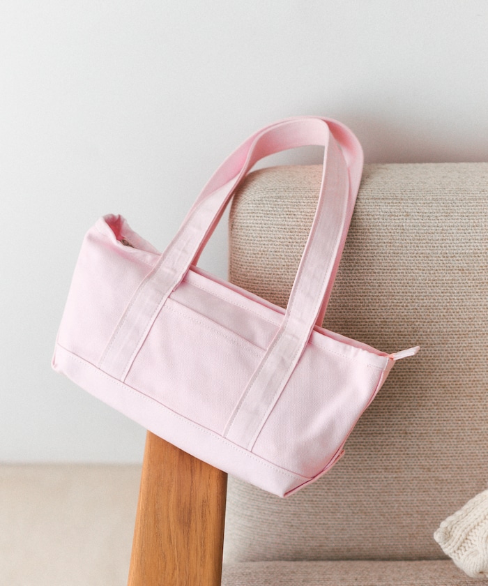ワイドキャンバストートバッグ