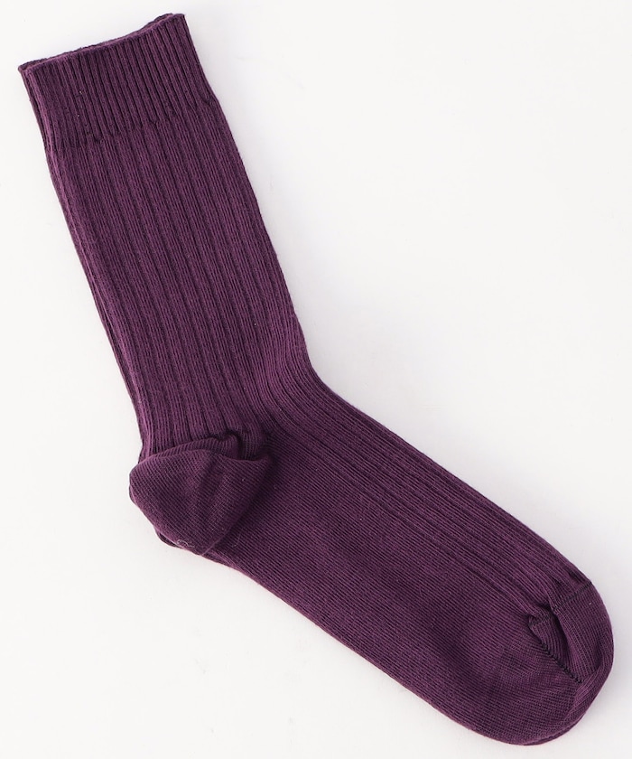 RIB OVERANKLE SOCKS / SORO-CR-AU25