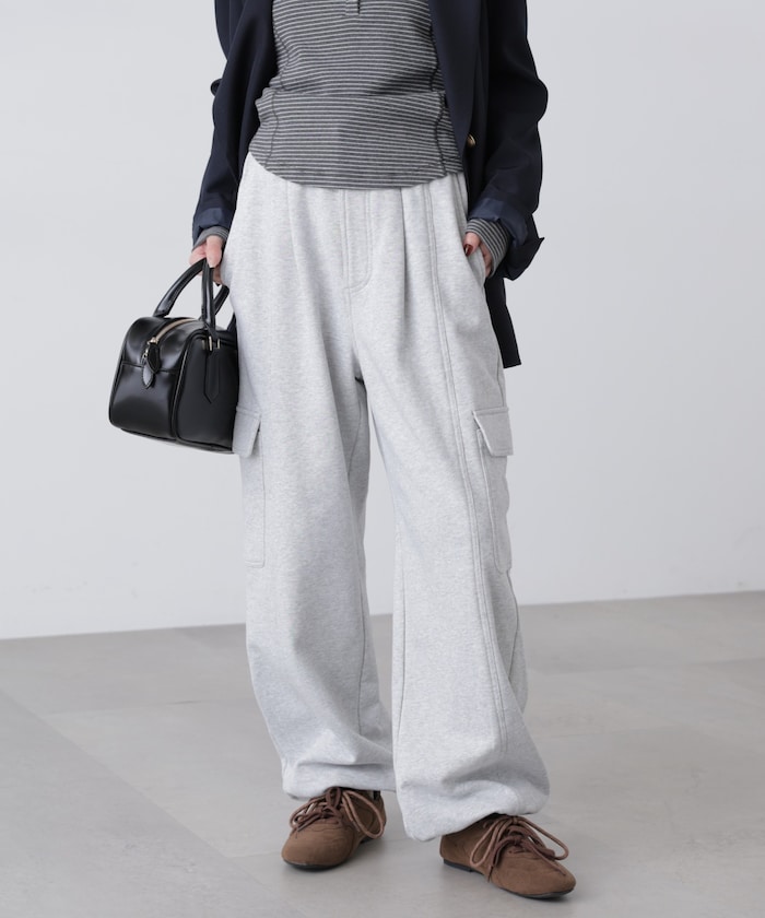 【3月16日 12：00～販売開始 】裏毛カーゴパンツ