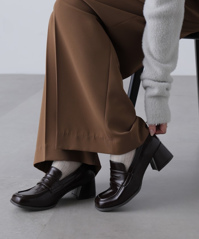 【3月16日 12：00～販売開始 】ヒールローファー