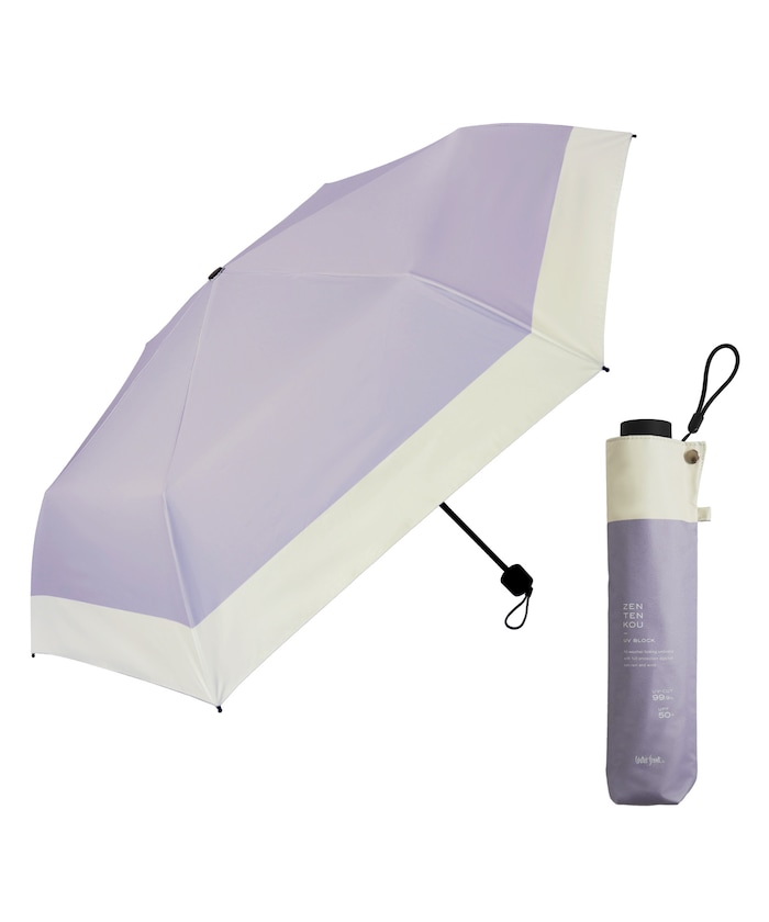 【4月27日 12:00販売開始】晴雨兼用 折りたたみ傘 ZENTENKOU 55cm