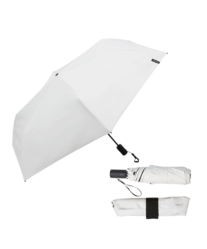 【4月27日 12:00販売開始】自動開閉 晴雨兼用 折りたたみ傘 COKAGE+ACTIVE 55cm
