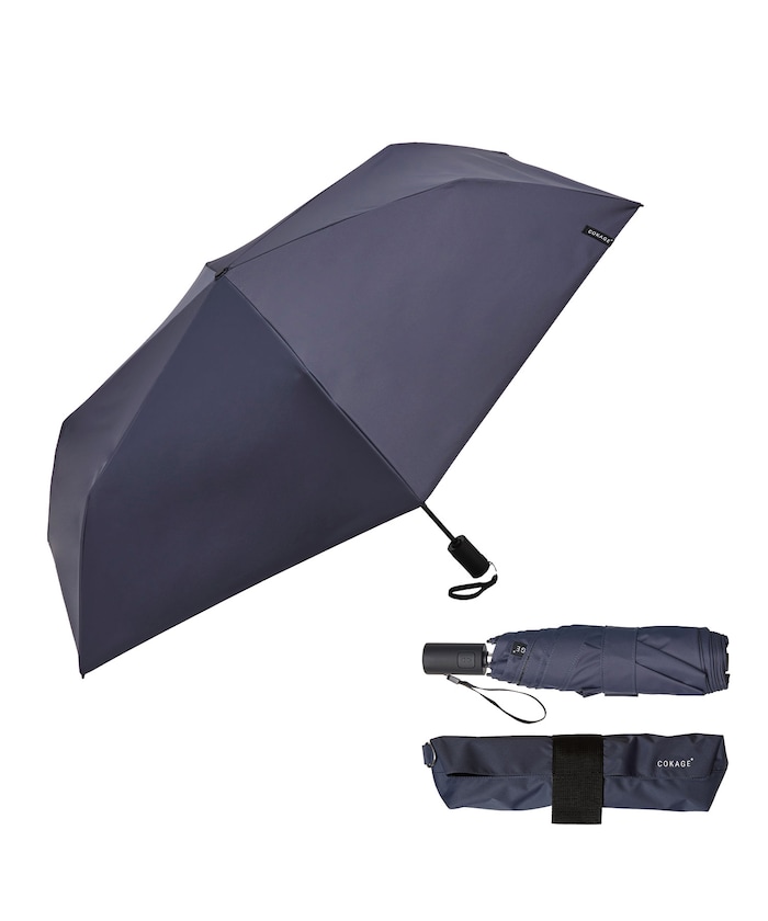 【4月27日 12:00販売開始】自動開閉 晴雨兼用 折りたたみ傘 COKAGE+ACTIVE 55cm